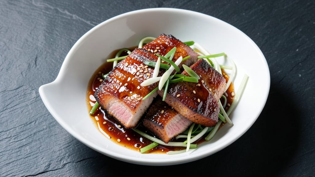 Char Siu Pork Chops Recipe: Five-Spice Glazed Crust With Tamarind Zing