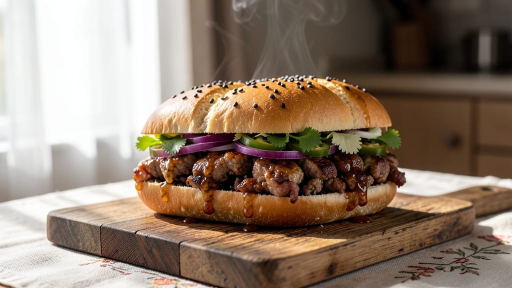 Asian Pork Sandwiches Recipe: Crispy Lettuce Wraps With Tangy Hoisin Kick