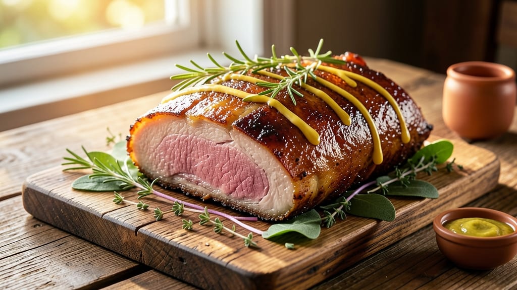 Alternative Roast Pork Recipe: Herb-Crusted Crunch Meets Juicy Pink Centers
