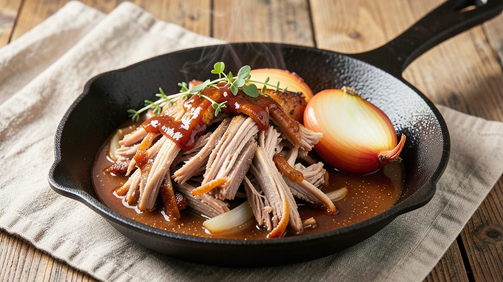 5-Ingredient Slow Cooker Pulled Pork Recipe: Smoky, Hand-Shredded Magic in 6 Hours