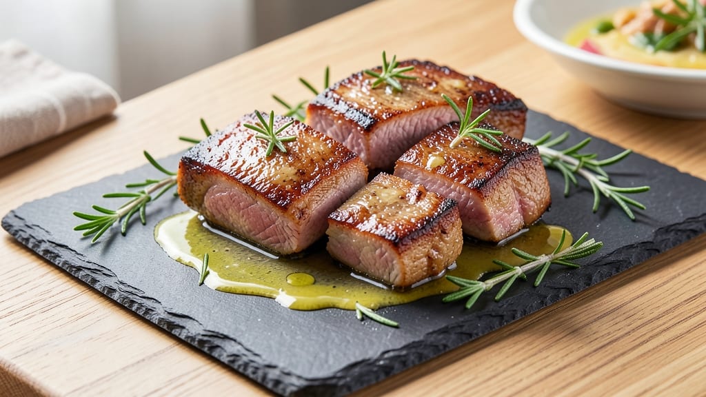 Chef's Pork Recipe: Pan-Sear Crispy Edges, Pink Juicy Core