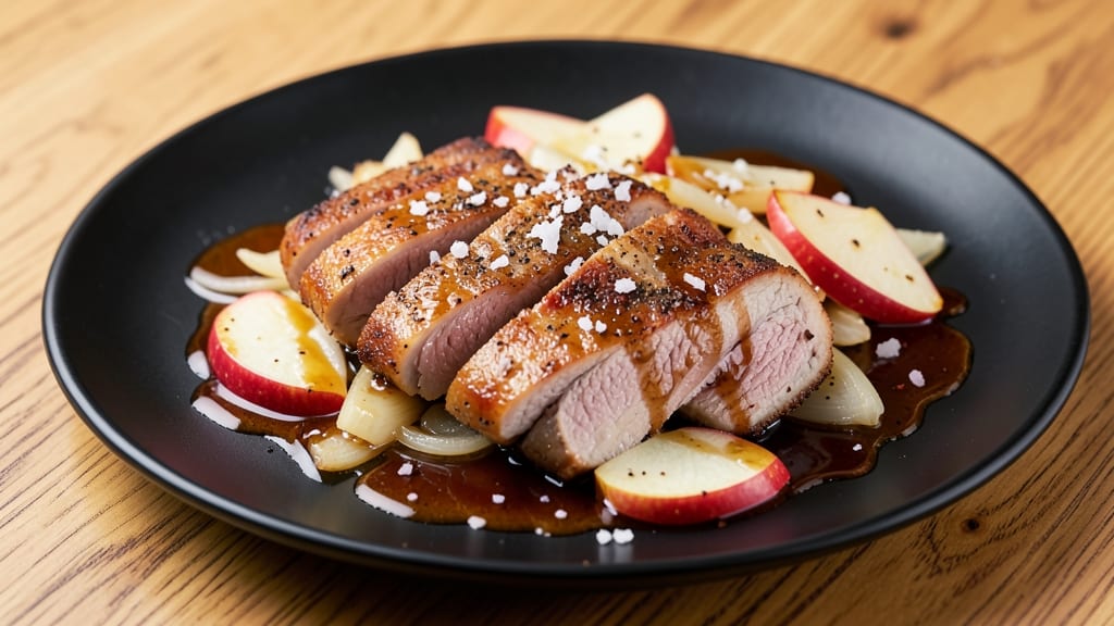 Apple Bourbon Pork Tenderloin Recipe: Smoky Apple-Infused Glaze Locks in Juices