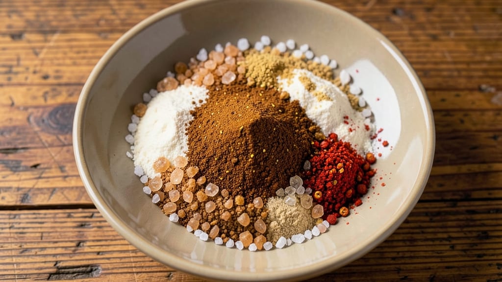 Asian Pork Rub Recipe: Five-Spice and Garlic Dry Blend for Crispy, Sticky Bites