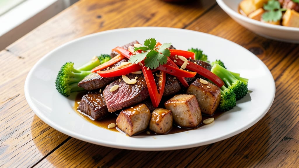 Beef and Pork Stir Fry Recipe: Wok-Heated Fusion With Caramelized Edges
