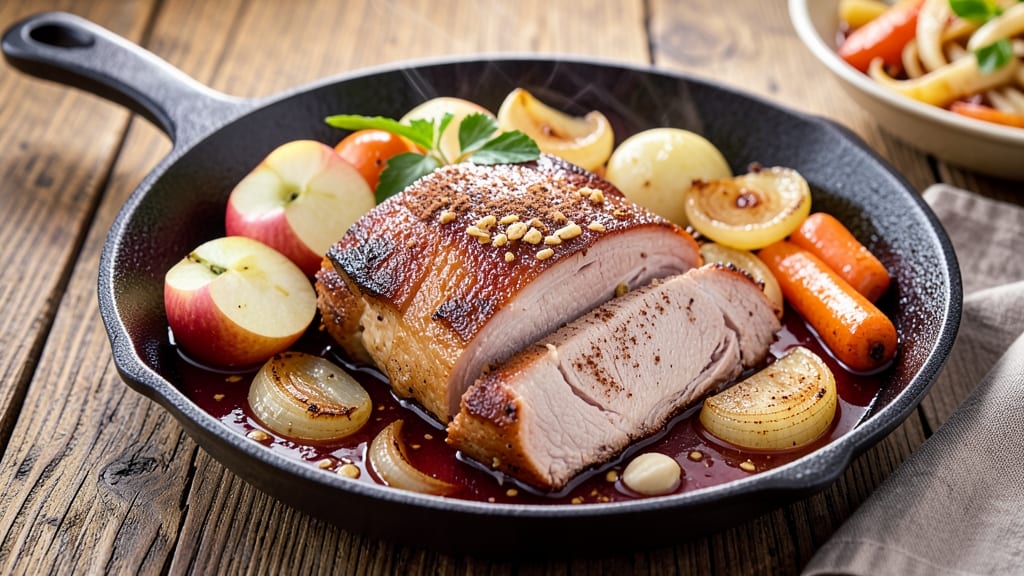 Apple Cider Braised Pork Recipe: Spiced Apple Cider Tenderizes in One-Pot Magic