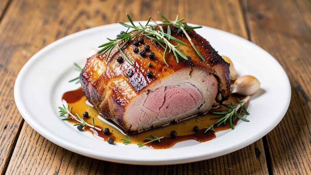 Michael Symon's Pork Shoulder Recipe: Smoky Herb Gravy Crown Over Fall-Apart Shreds