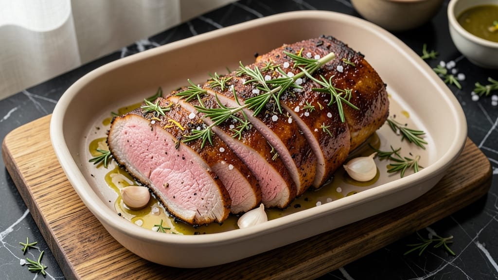 1 Pound Pork Loin Roast Recipe: Herb-Crusted Crispness With Perfect Pink Centers