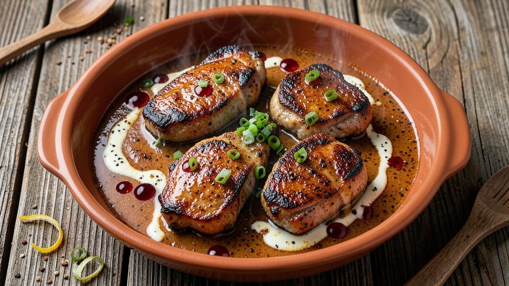 Mississippi-Style Crock Pot Pork Chops Recipe: Smoky Sweet Glaze Locks in Juices