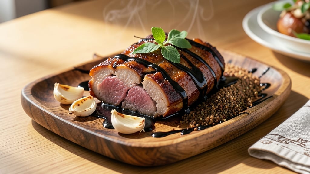 Black Vinegar Pork Knuckle Recipe: Smoky-Tamarind Glow With Crispy Five-Spice Crust