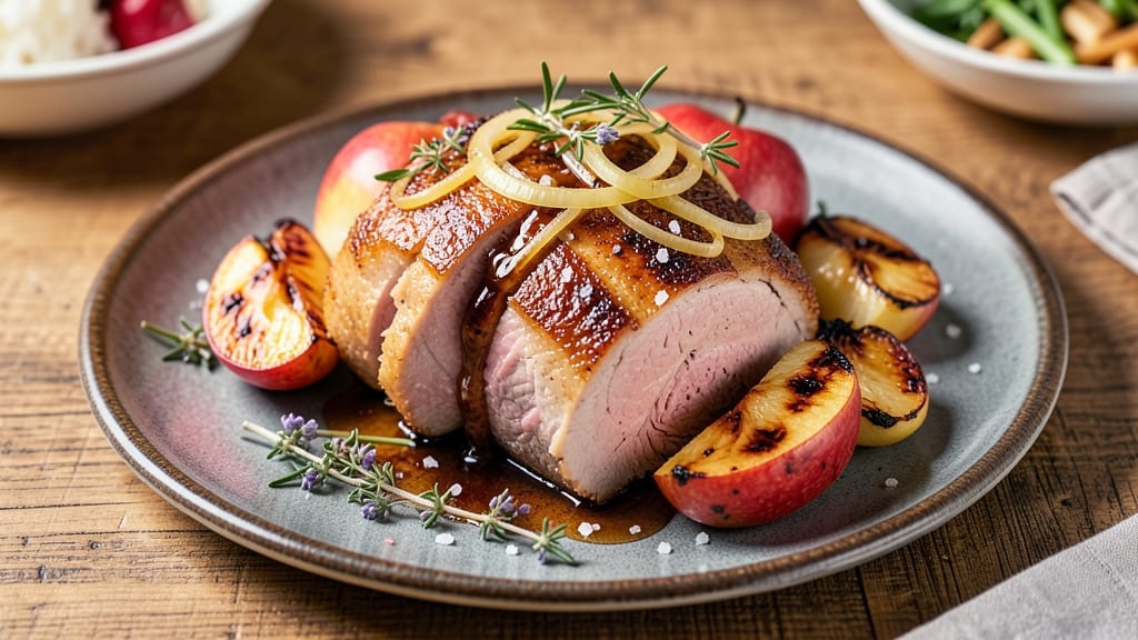 Apple Stuffed Pork Roast Recipe: Sweet Apple Filling Locks in Moisture
