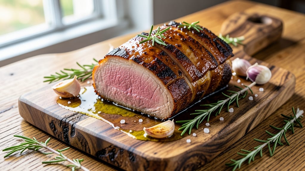 6-Lb Pork Loin Roast Recipe: Even Heat Locks in Juices for Perfect Doneness