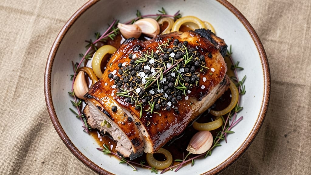 Alton Brown's Pork Shoulder Recipe: Slow-Cooked Crispy-Crown Masterpiece