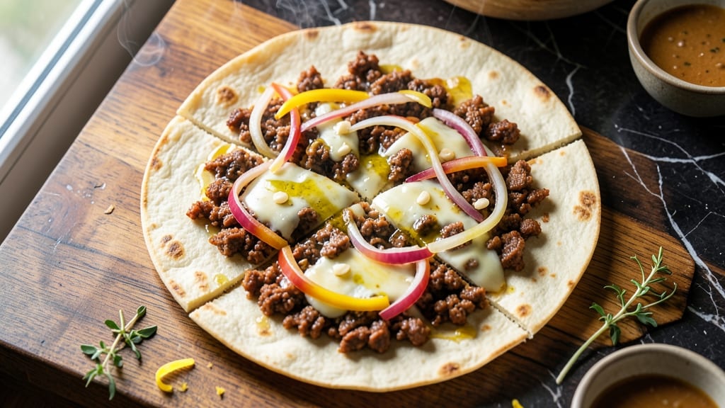 Minced Pork Quesadillas Recipe: Crispy Tortilla Wraps With Melty Cheese