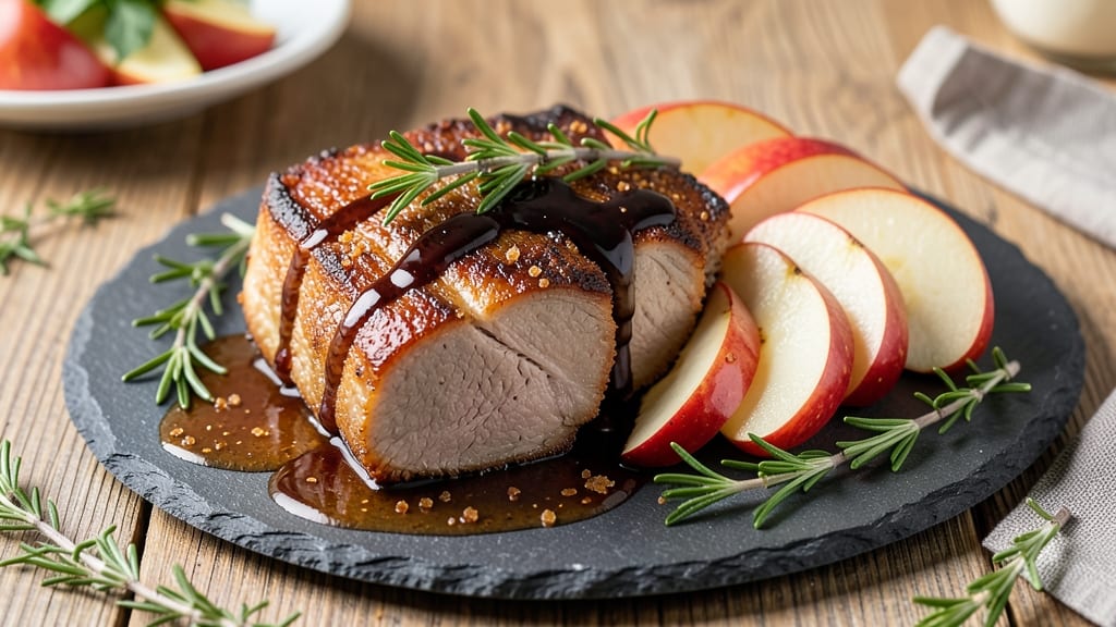 Apple Glazed Pork Loin Recipe: Sticky-Sweet Caramel That Locks in Moisture