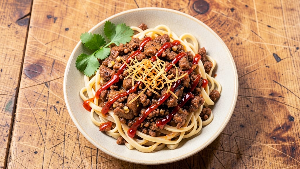 Minced Pork Noodle Recipe: Savory Wok Stir-Fry With Silky Egg Ribbons