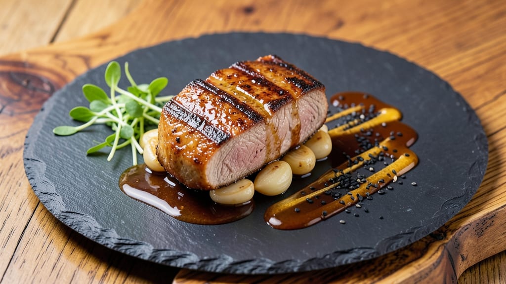 Miso Pork Tenderloin Recipe: Glazed With Fermented Depth and Crispy Celery Crowns