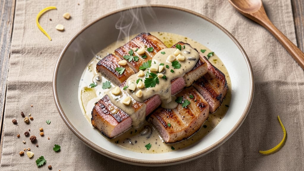 Slow Cooker Pork Chop Recipe with Cream of Mushroom Soup: Silky Creamy Sauce That Tenderizes Meat