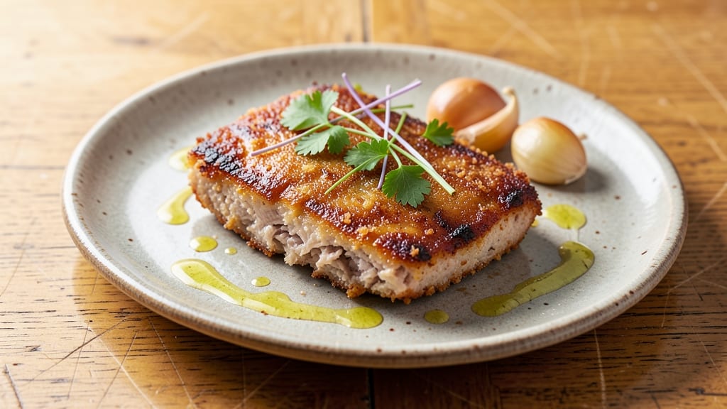 Minced Pork Cutlet Recipe: Crispy Pan-Fried Layers With Herby Stuffing