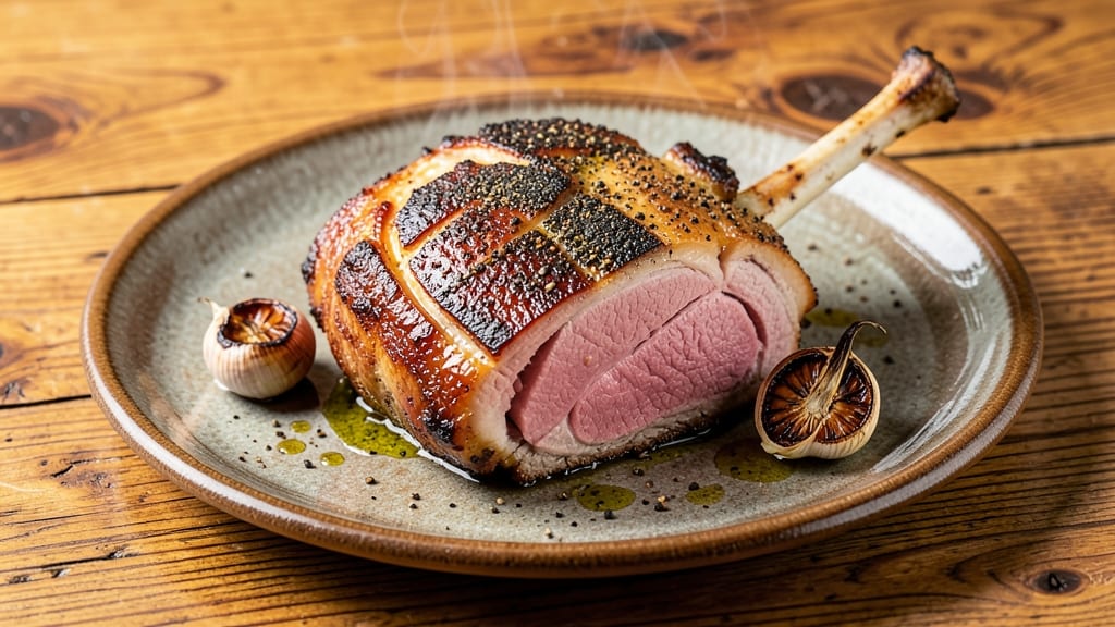 Bone-In Pork End Roast Recipe: Smoky Five-Spice Crust Meets Juicy Pink Magic