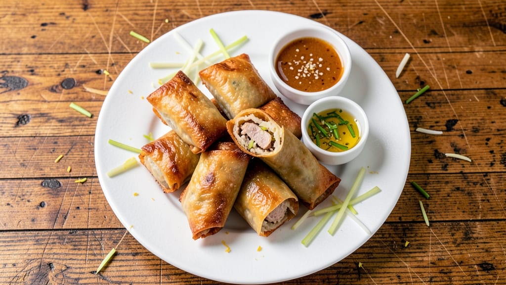 Authentic Pork Egg Rolls Recipe: Crispy Wonton Layers With Silky Fillings