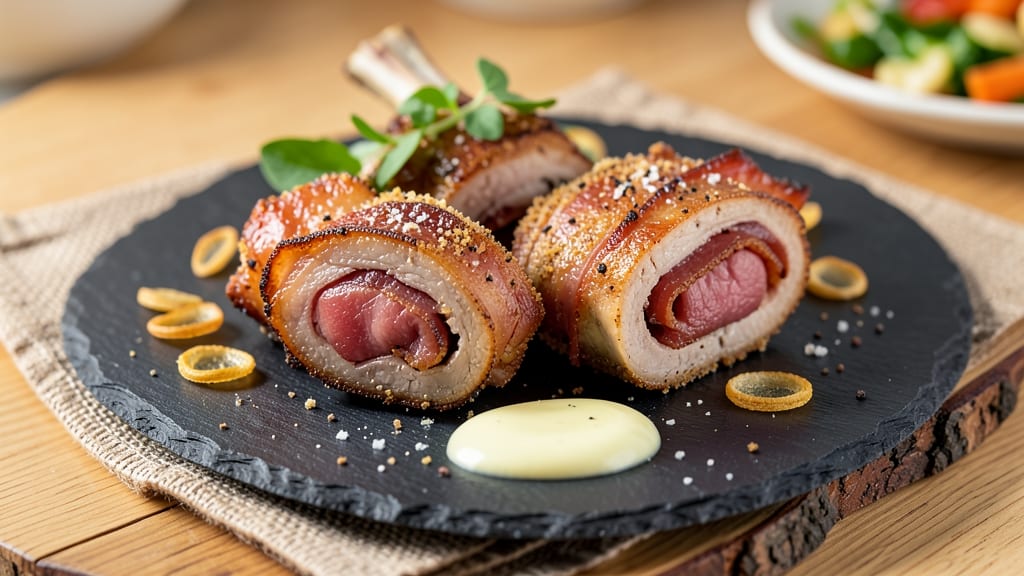 Bacon-Stuffed Pork Chops Recipe: Smoky Crisp Edges and Juicy Pink Magic