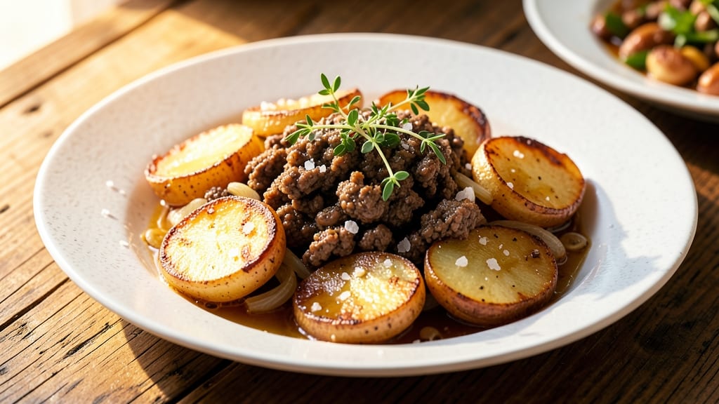 Mince Pork Potato Recipe: One-Pan Crispy Top, Creamy Base