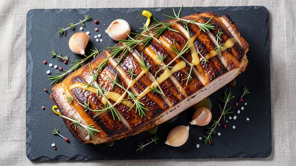 9-Lb Pork Loin Recipe: Herb-Roasted Crust With Juicy Pink Centers