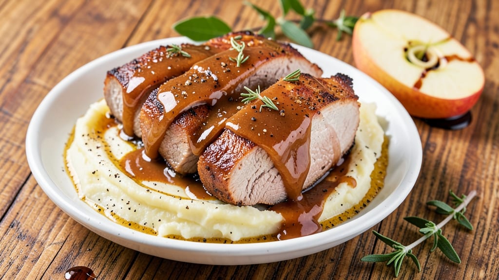 Apple Butter Pork Tenderloin Recipe: Sweet-Savory Glaze That Caramelizes Edges