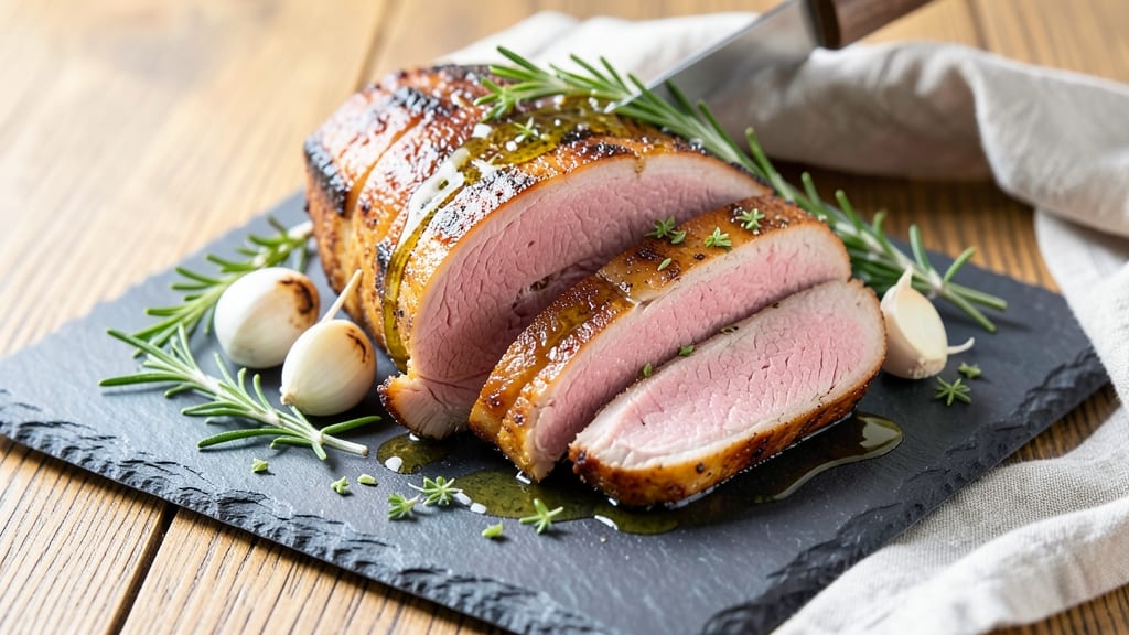 2 Lb Boneless Pork Loin Roast Recipe: Herb-Infused Crust With Perfectly Pink Centers