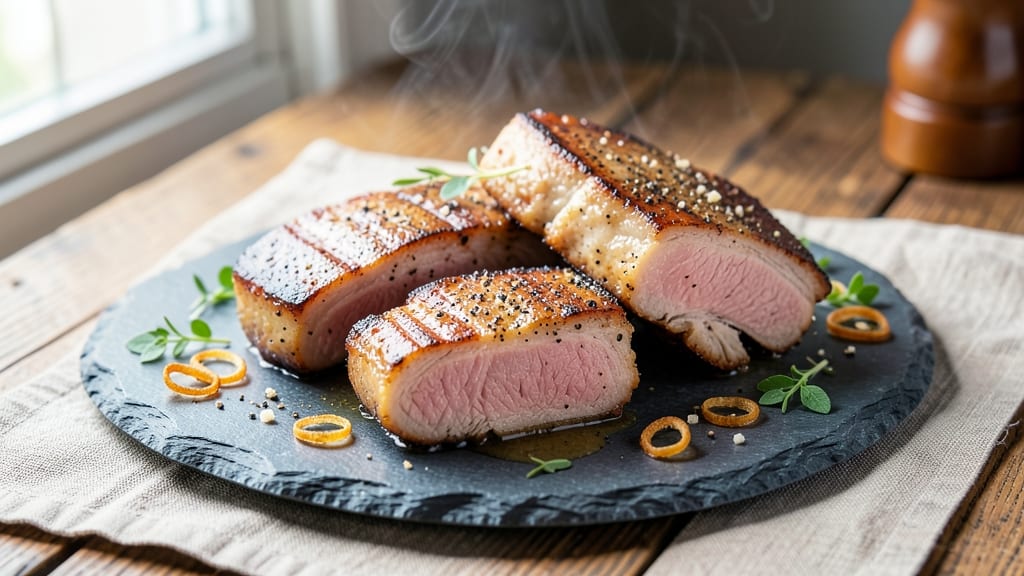 2-Inch Pork Chops Recipe: Pan-Sear Crispy Edges, Juicy Pink Centers