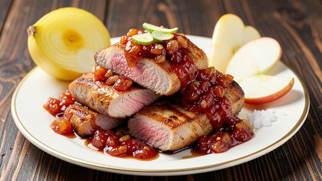Apple Chutney Recipe for Pork Tenderloin: Sweet-Tart Glaze That Caramelizes Edges