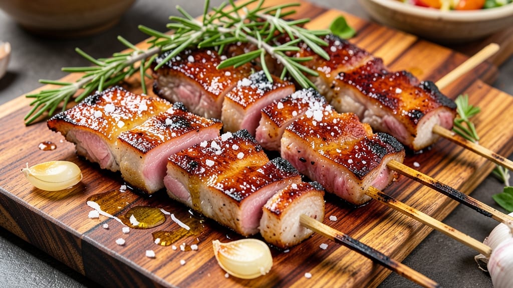 Boneless Pork Ribs On A Stick Recipe: Skewered Grill Magic in 20 Minutes