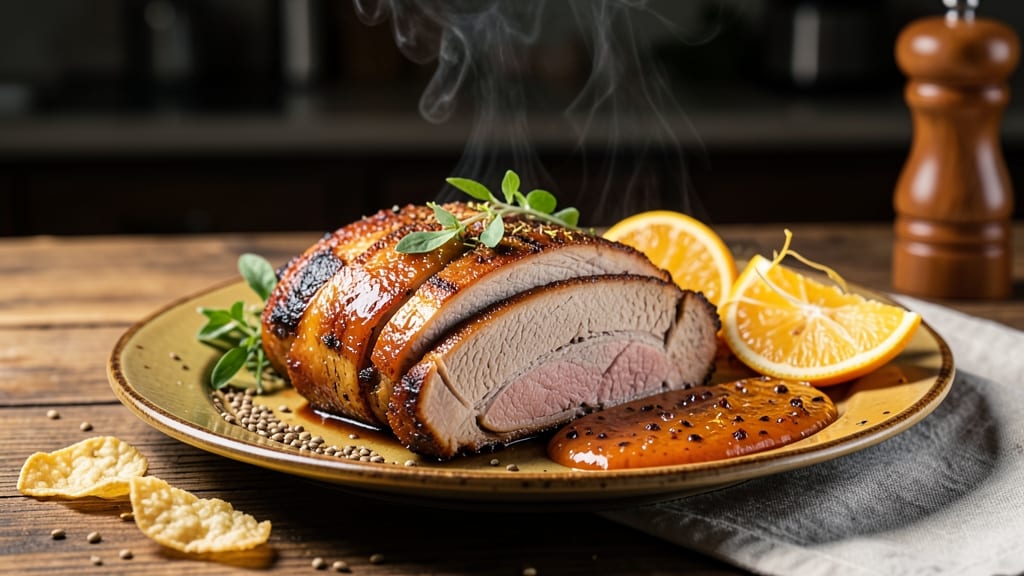 Mexican Slow Cooker Pork Roast Recipe: Smoky Cumin and Chipotle Shreds With Celery Crown Crunch